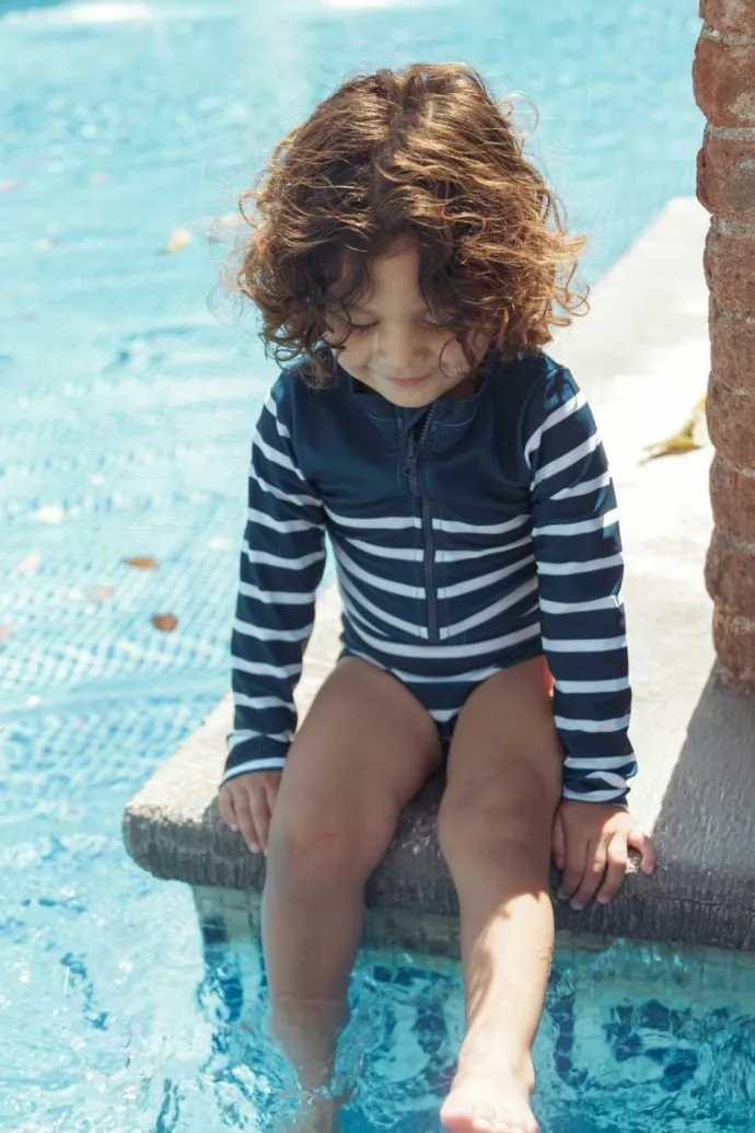 Maillot de bain une pièce anti-UV - Flores